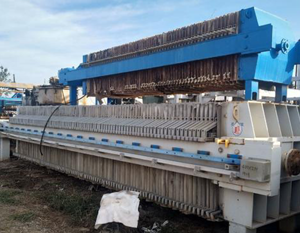 砂石場隔膜壓濾機(jī)—處理案例